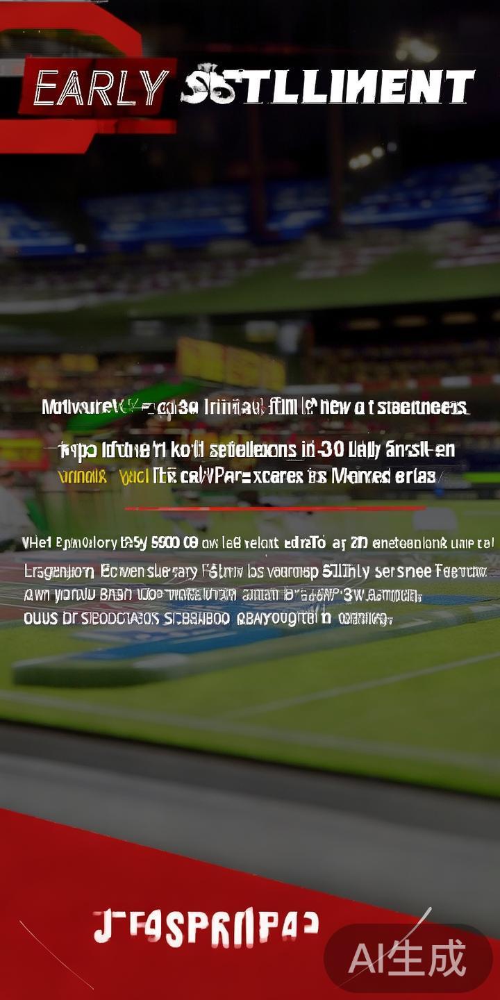 随着体育赛事的不断丰富与博彩市场的逐步扩大，提前结